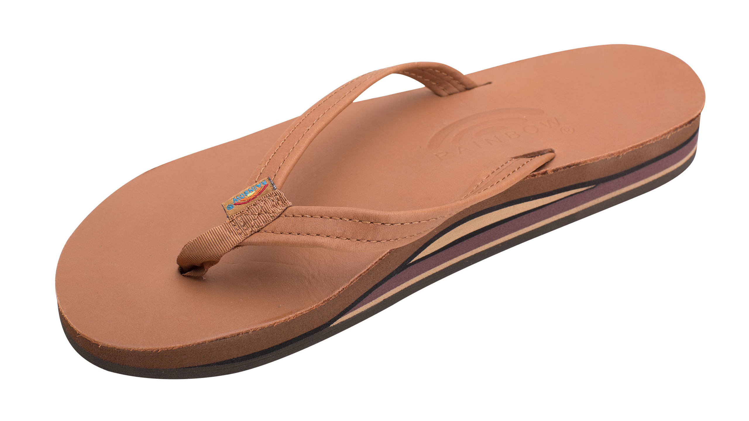 double layer classic leather with arch support