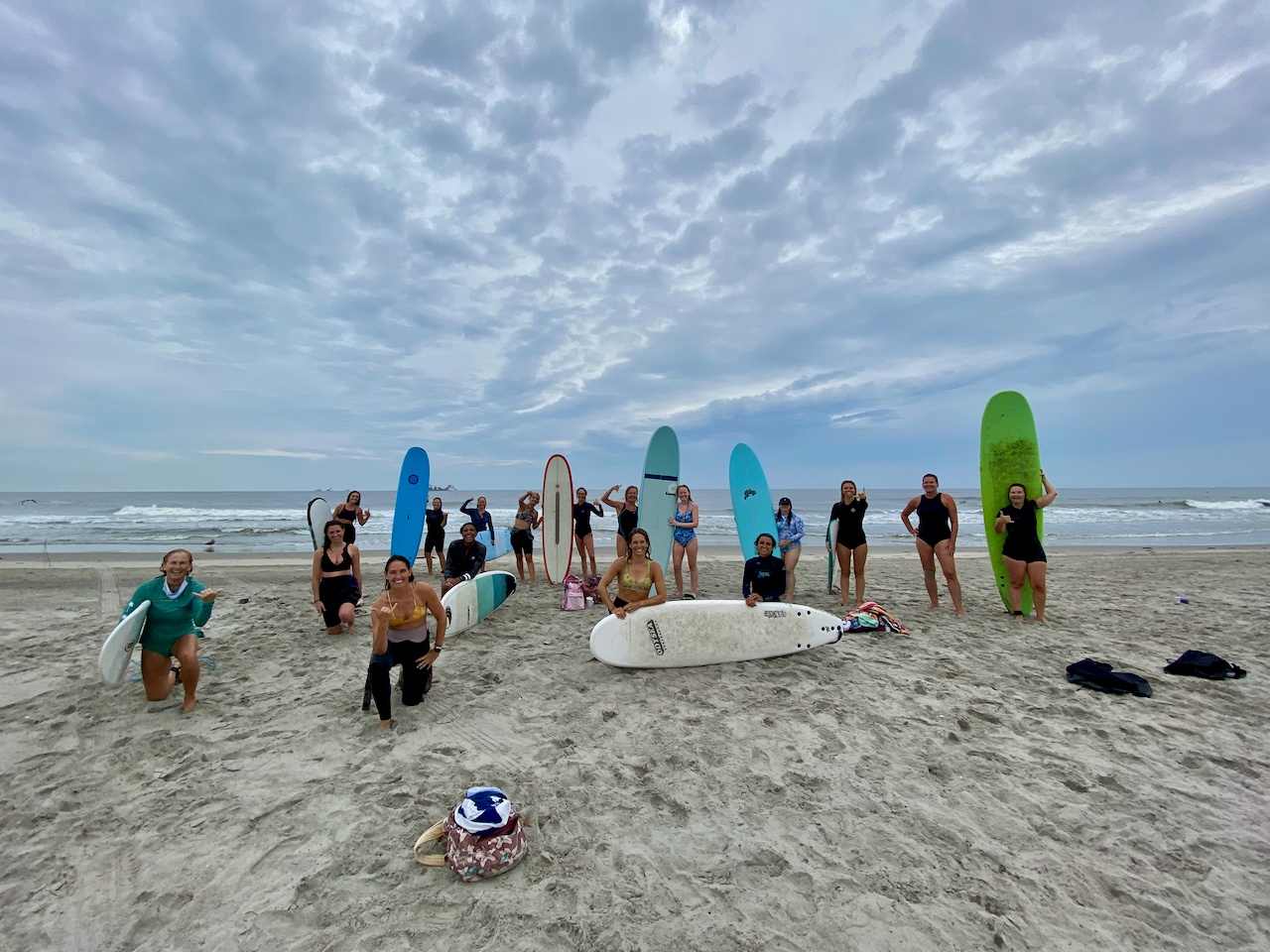 shes on edge. (A CHS Lady Surf Club)